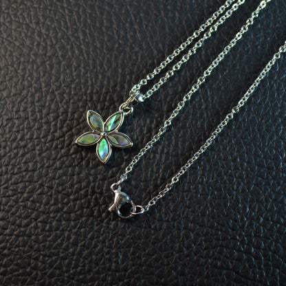 Regenbogen Abalone Anhänger inkl. Kette