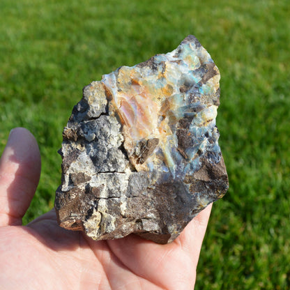 Boulder Opal Rohstein (Groß)
