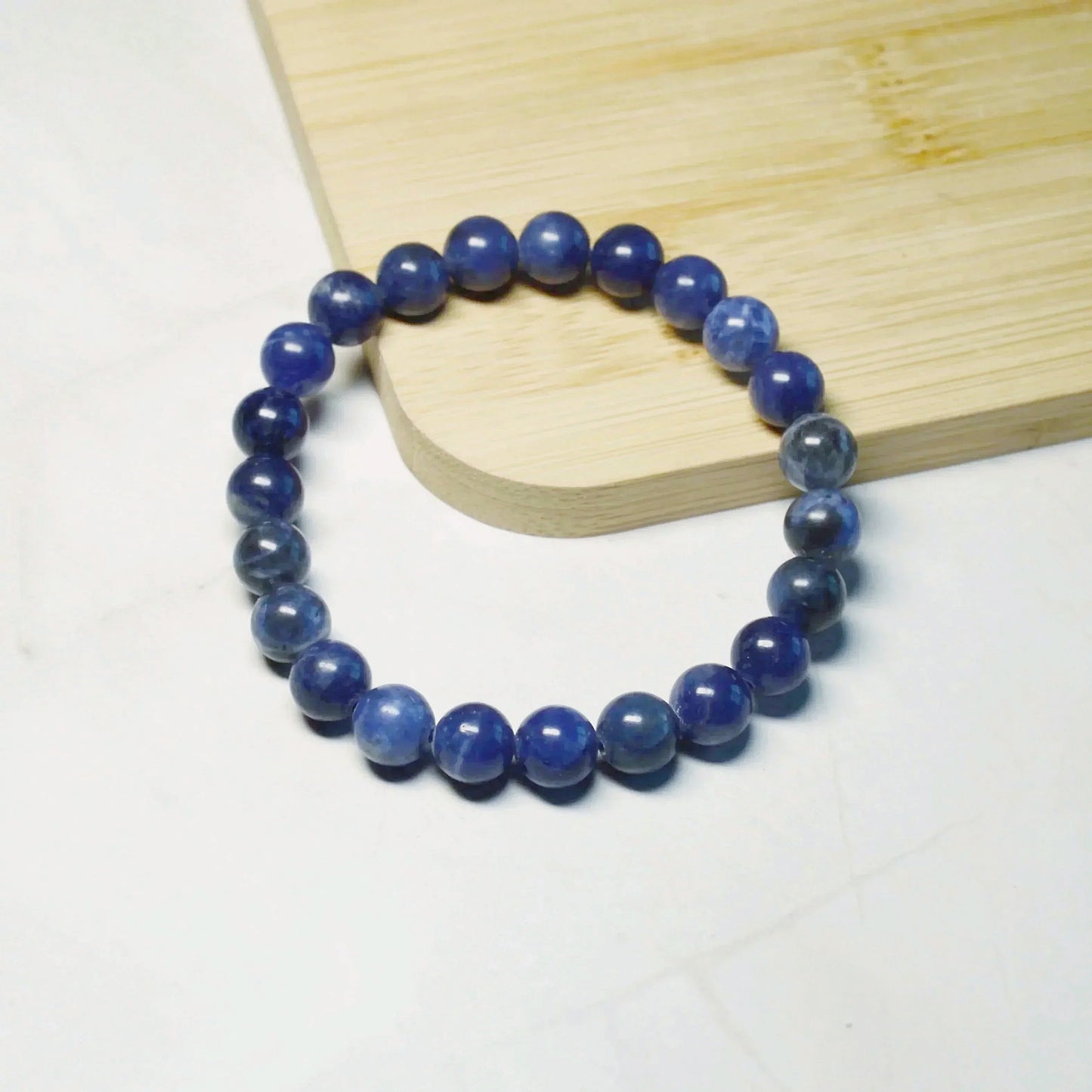 Sodalith Armband - 6mm, 8mm