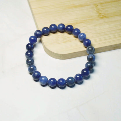 Sodalith Armband - 6mm, 8mm