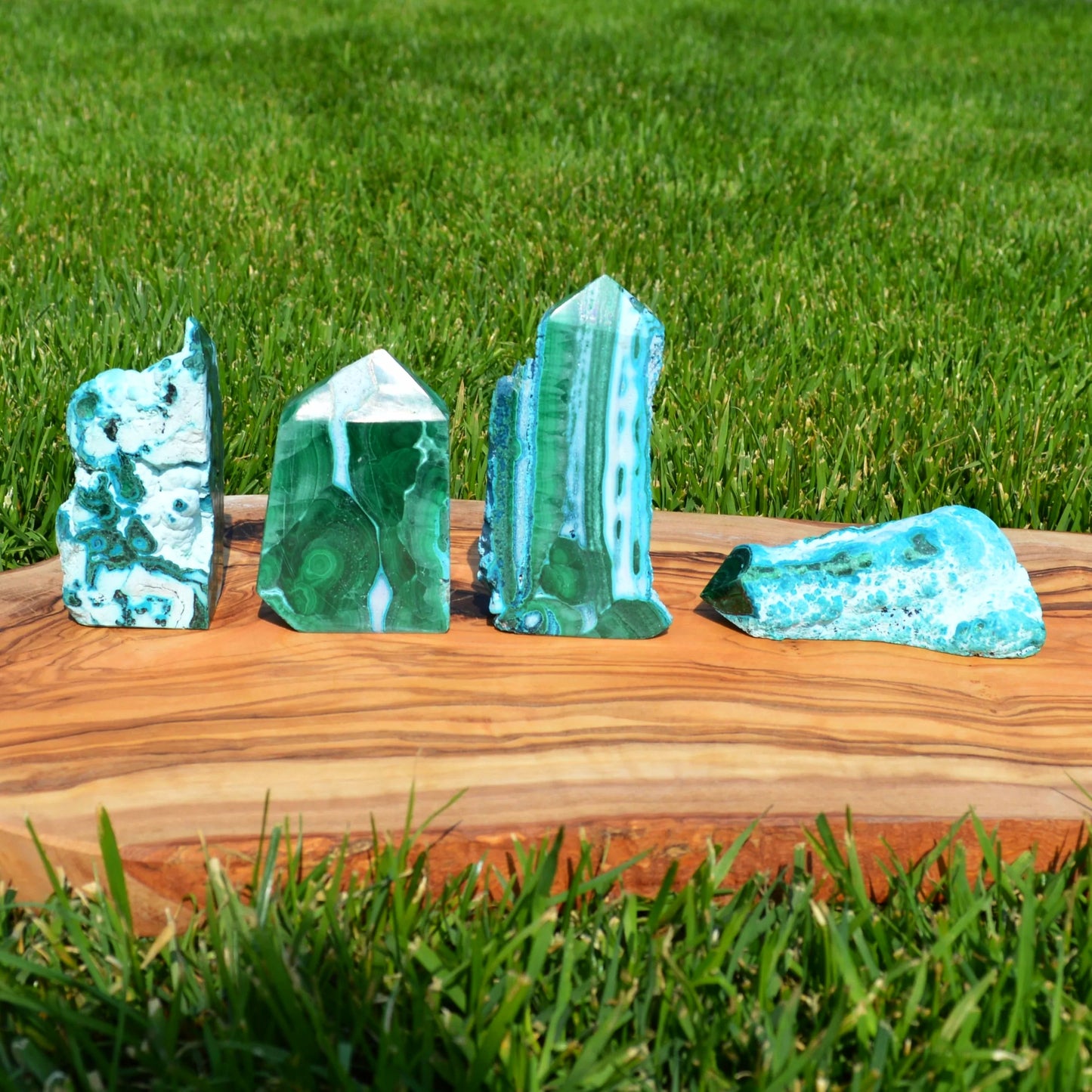 Malachit Chrysokoll Turm, wähle deinen Favoriten