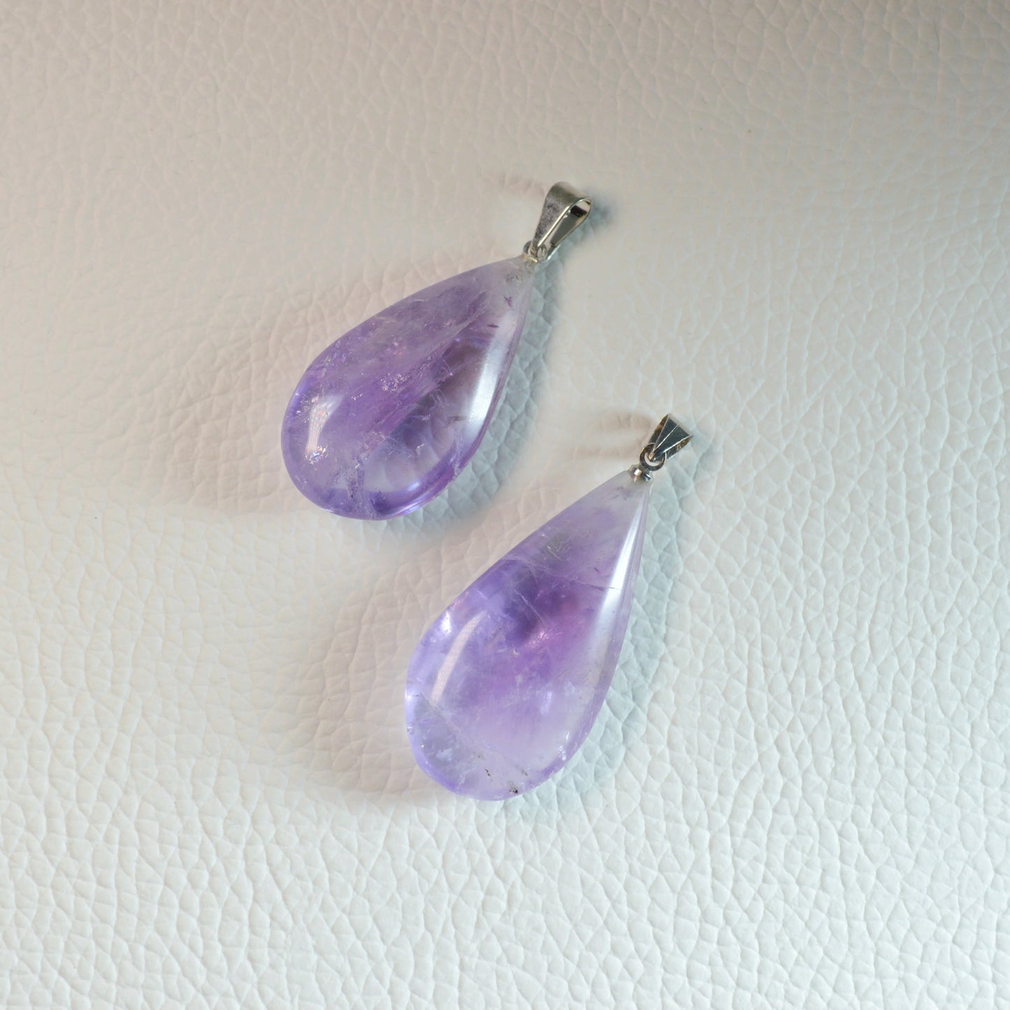 Amethyst Tropfen Anhänger