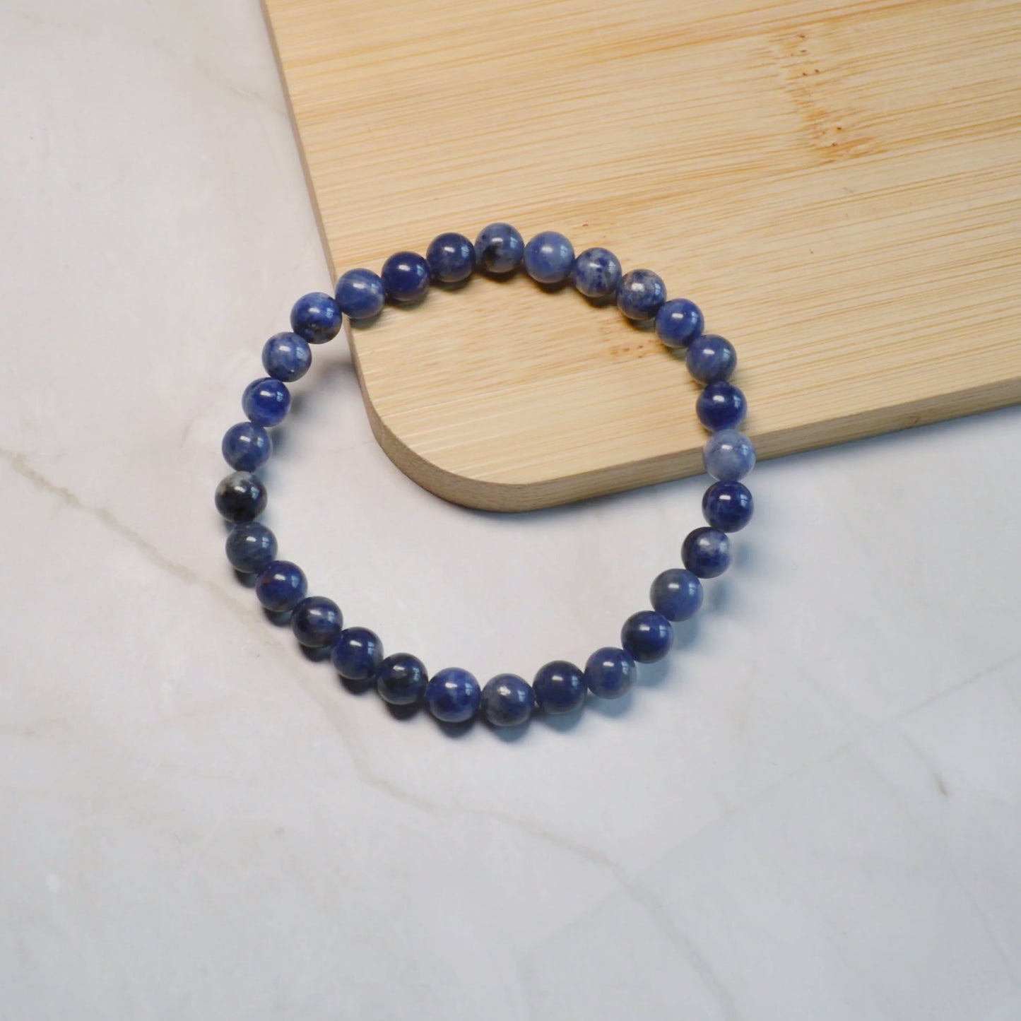 Sodalith Armband - 6mm, 8mm