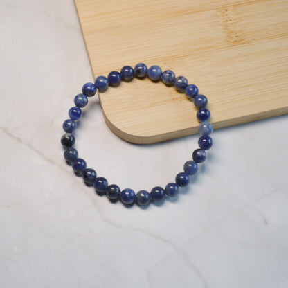 Sodalith Armband - 6mm, 8mm