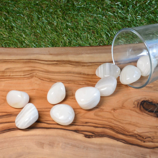 Friedensachat Trommelstein