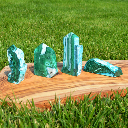 Malachit Chrysokoll Turm, wähle deinen Favoriten