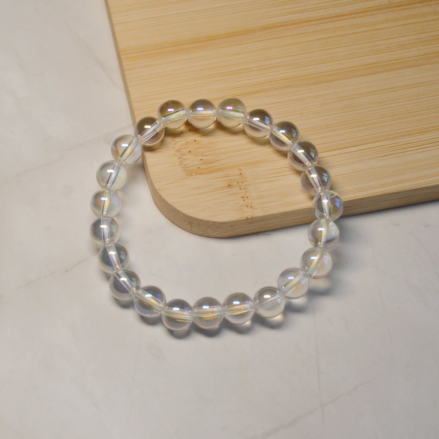 Angel Aura Bergkristall Armband - 8mm