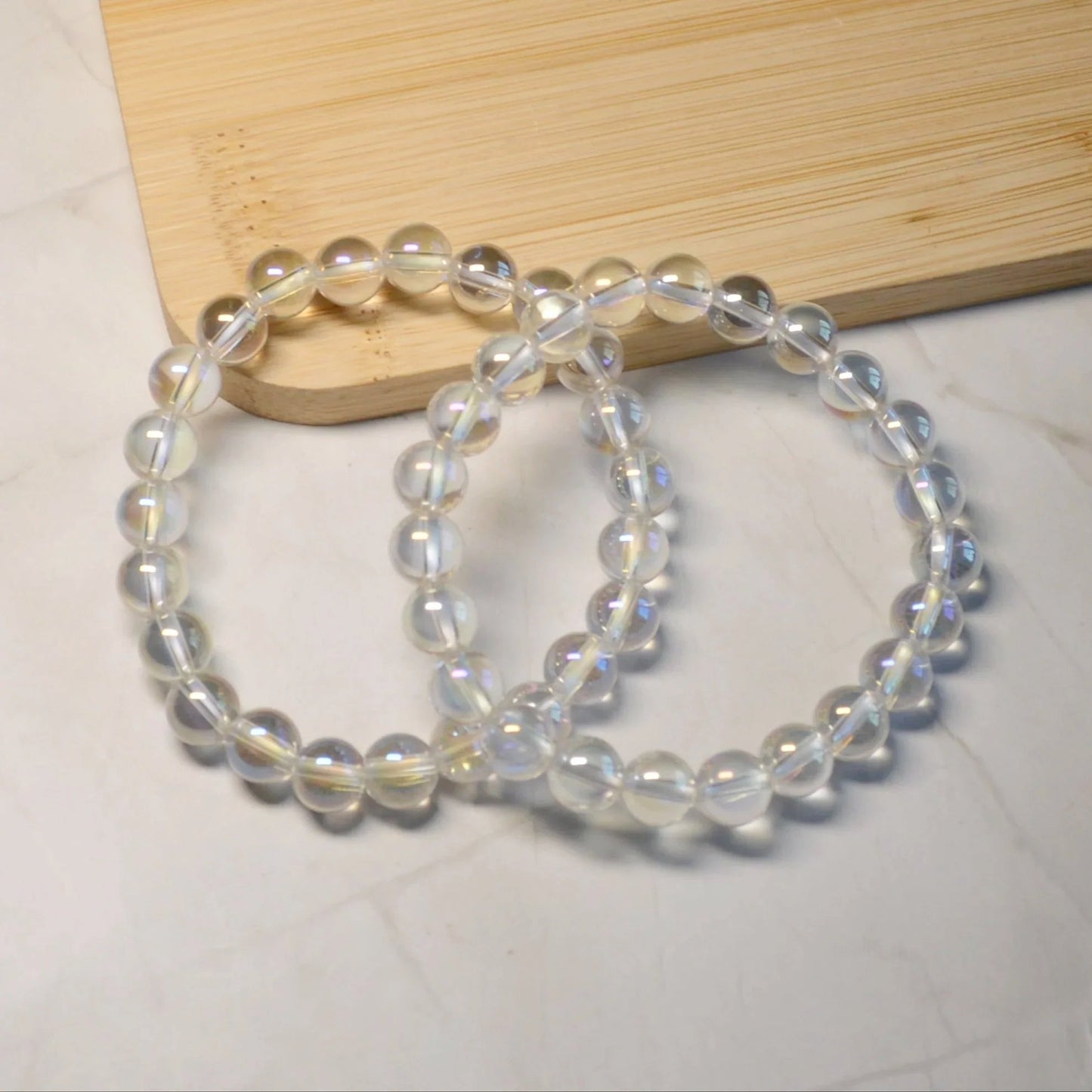 Angel Aura Bergkristall Armband - 8mm