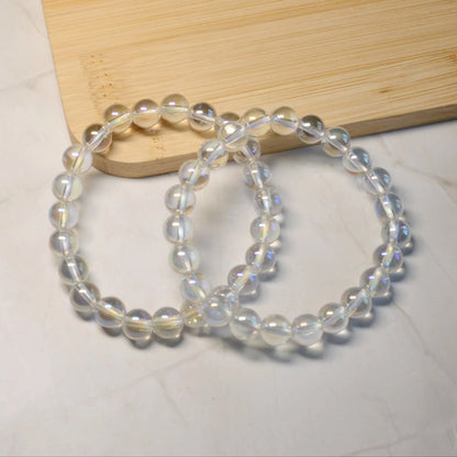 Angel Aura Bergkristall Armband - 8mm