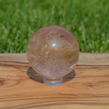 Kupfer Rutilquarz Kugel