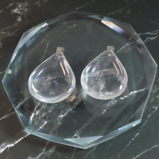 Großer Tropfen Anhänger, wähle deinen Kristall