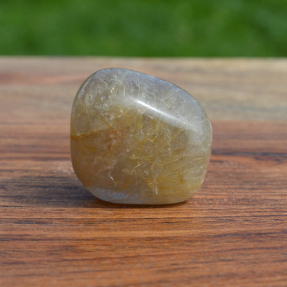 Gold Rutilquarz Handstein