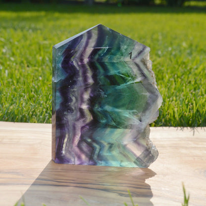 Regenbogenfluorit Turm - wähle deinen Favoriten