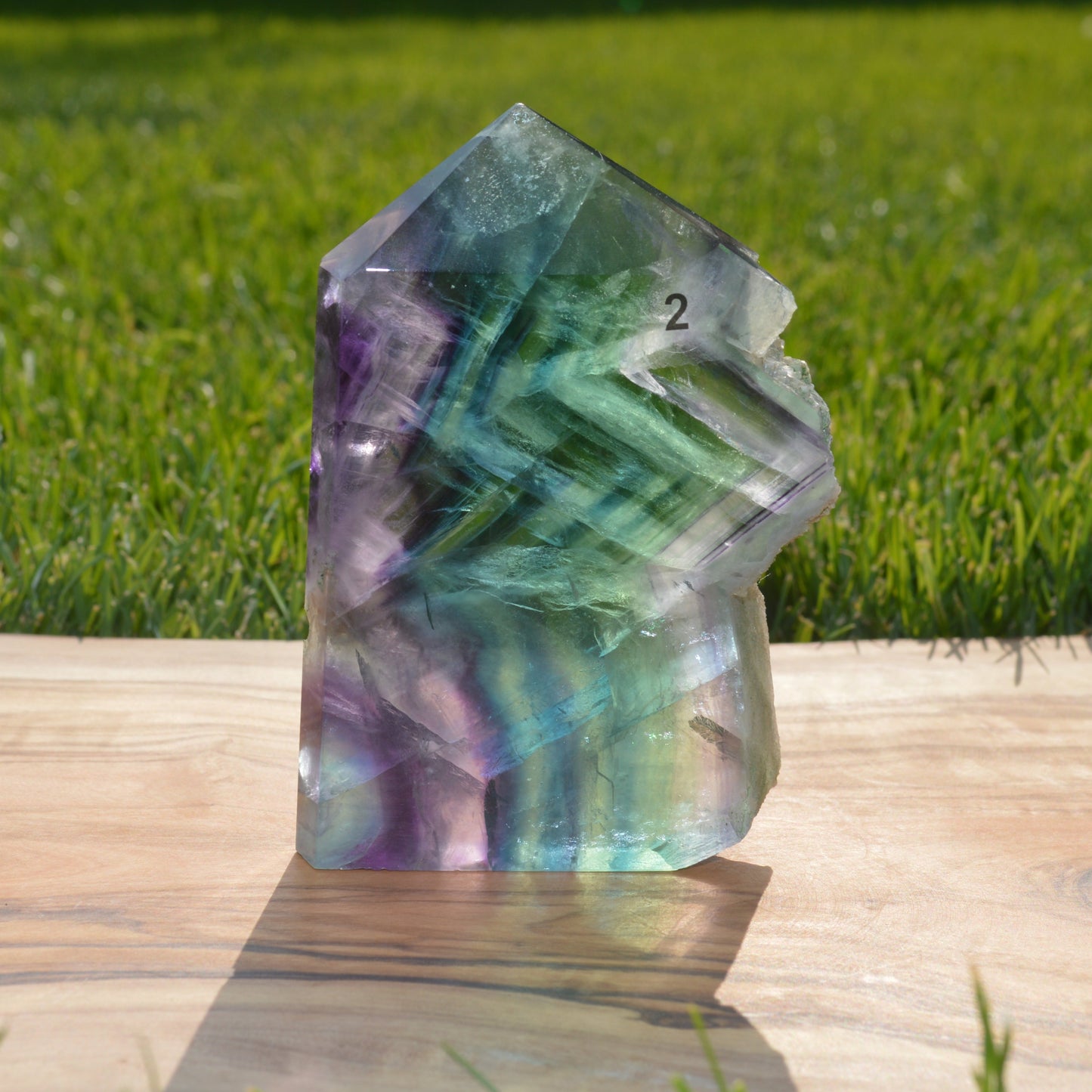 Regenbogenfluorit Turm - wähle deinen Favoriten