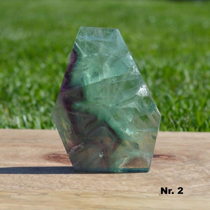 Regenbogenfluorit Platte, Wähle deinen Favoriten