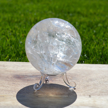 Regenbogen Bergkristall Kugel, verschiedene Größen