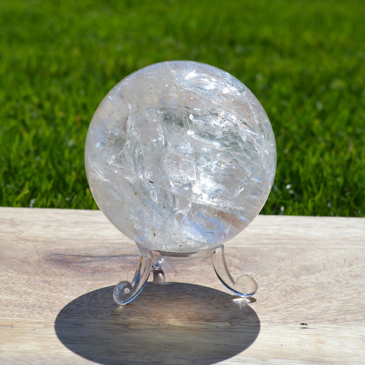Regenbogen Bergkristall Kugel, verschiedene Größen