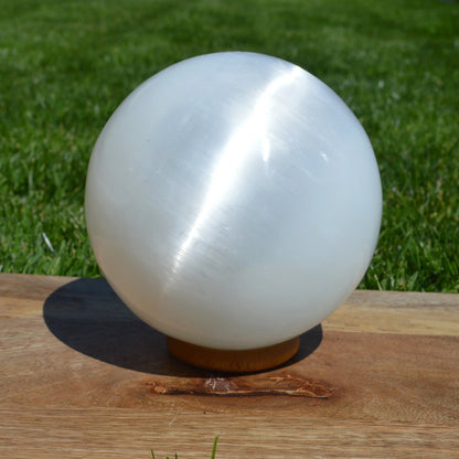 Selenit Kugel, verschiedene Größen