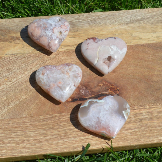 Kirschblütenachat Herz