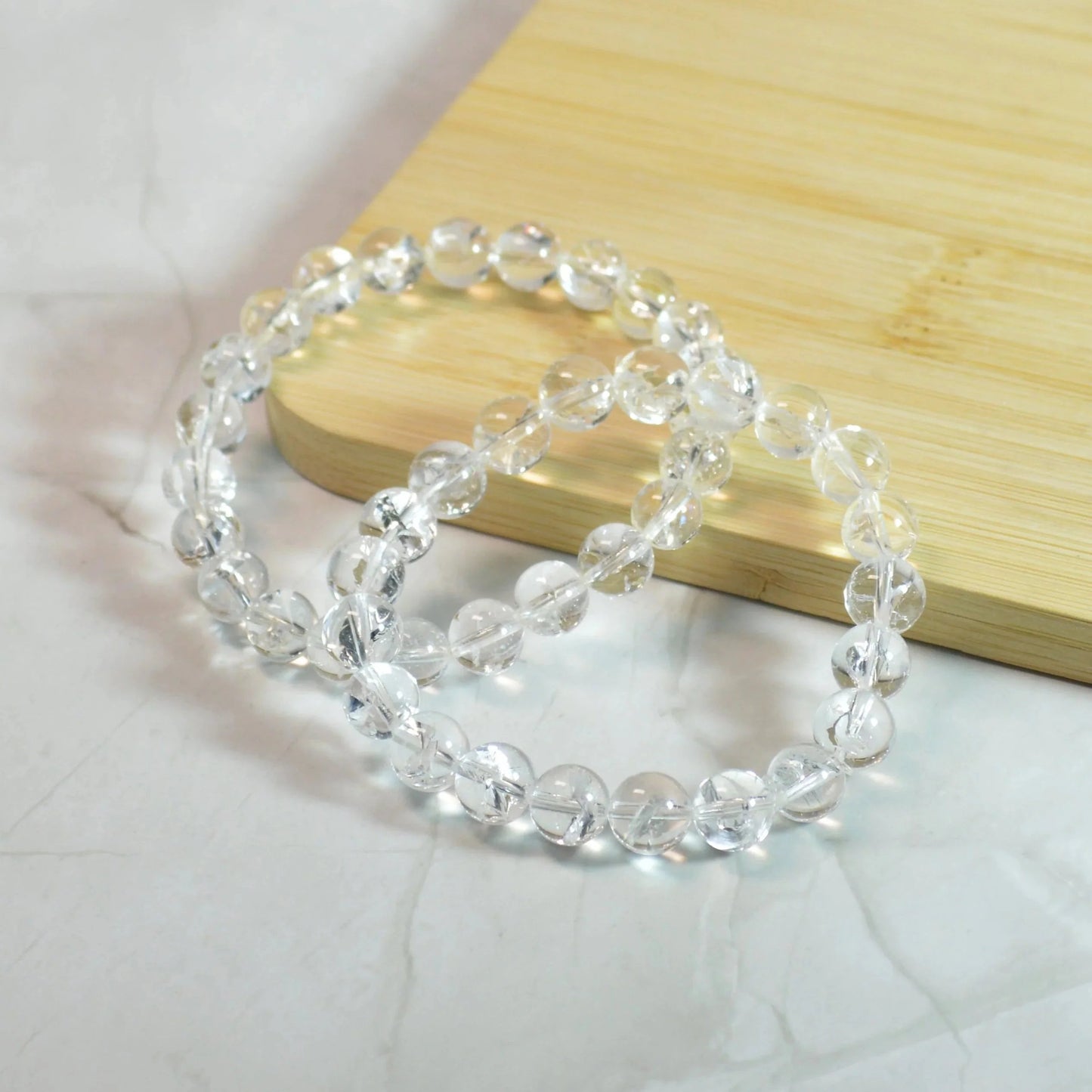 Regenbogen Bergkristall Armband - 8mm