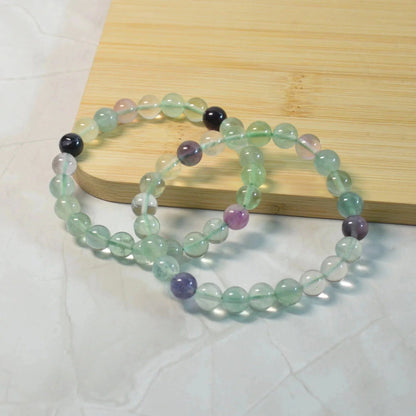 Fluorit Armband - 8mm