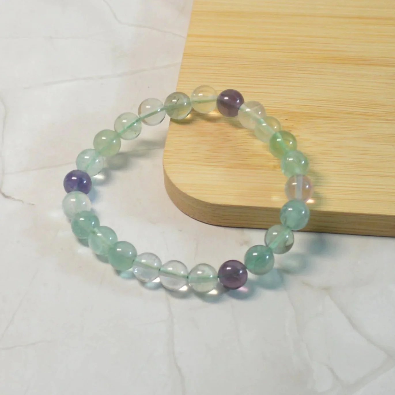 Fluorit Armband - 8mm