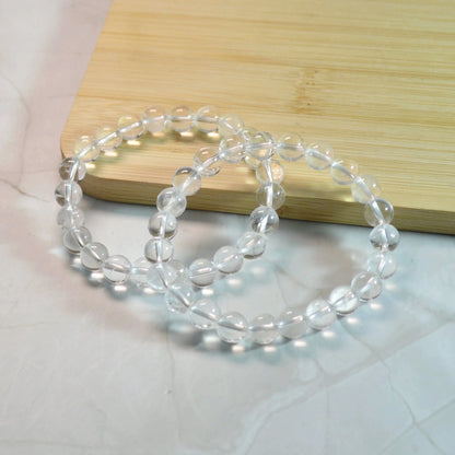 Bergkristall Armband - 4mm, 6mm, 8mm