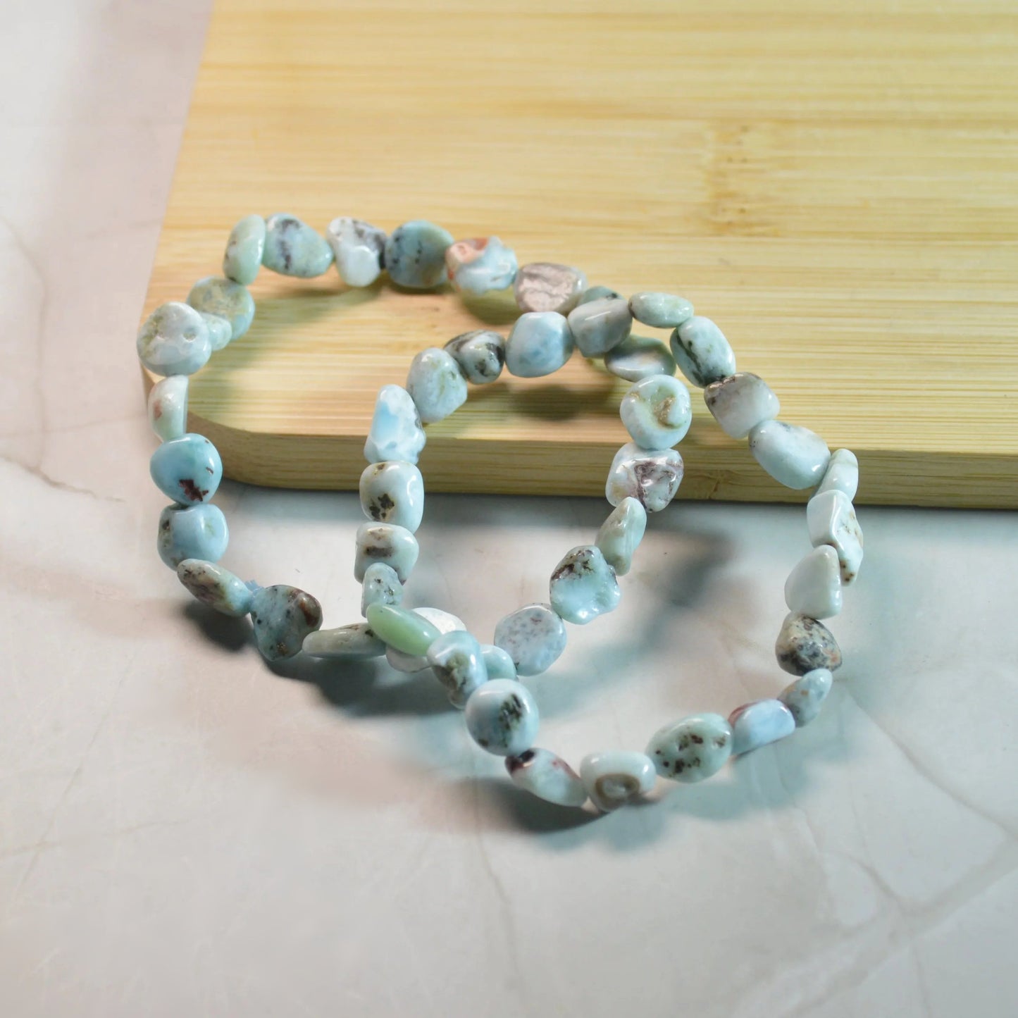Larimar Nugget Armband