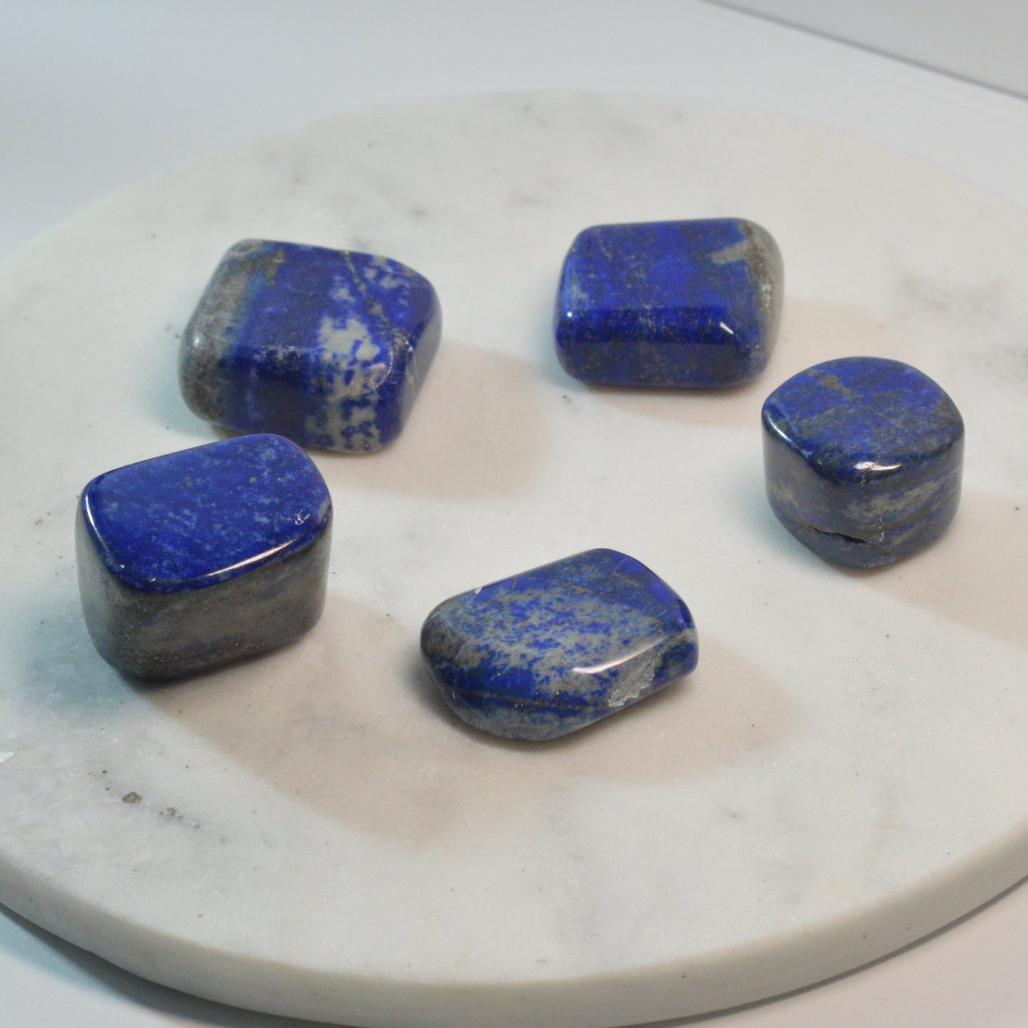 Lapislazuli Trommelstein