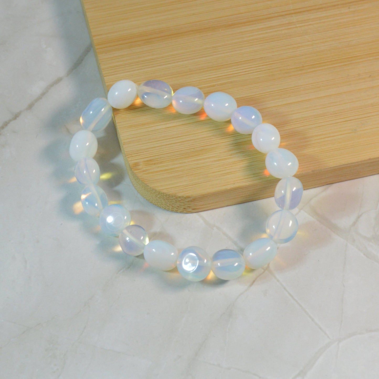 Opalit Nugget Armband