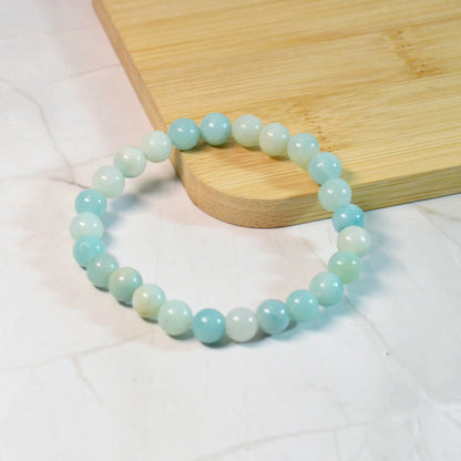 Amazonit Armband - 8mm