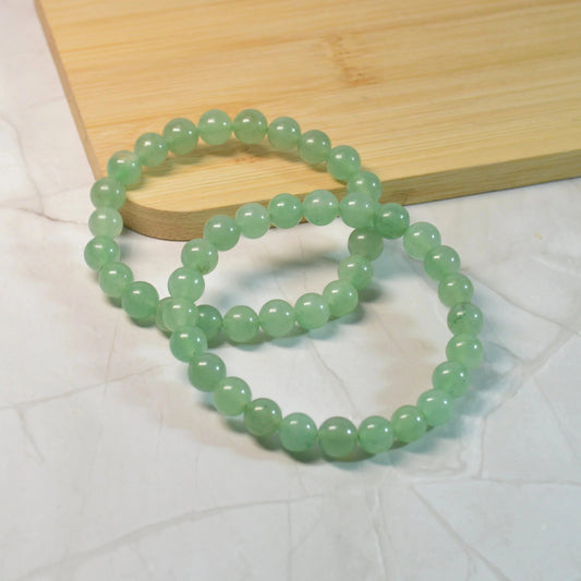 Grüner Aventurin Armband - 6mm, 8mm