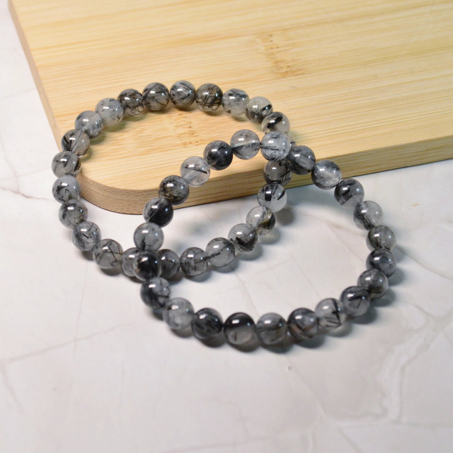 Turmalinquarz Armband - 8mm, 10mm