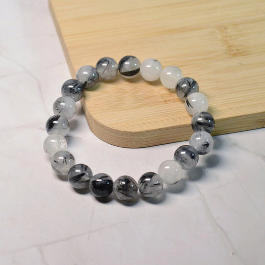 Turmalinquarz Armband - 8mm, 10mm