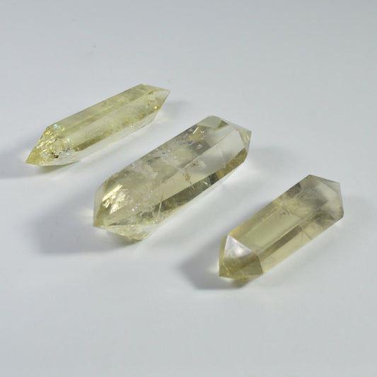 Citrin Doppelender, verschiedene Größen