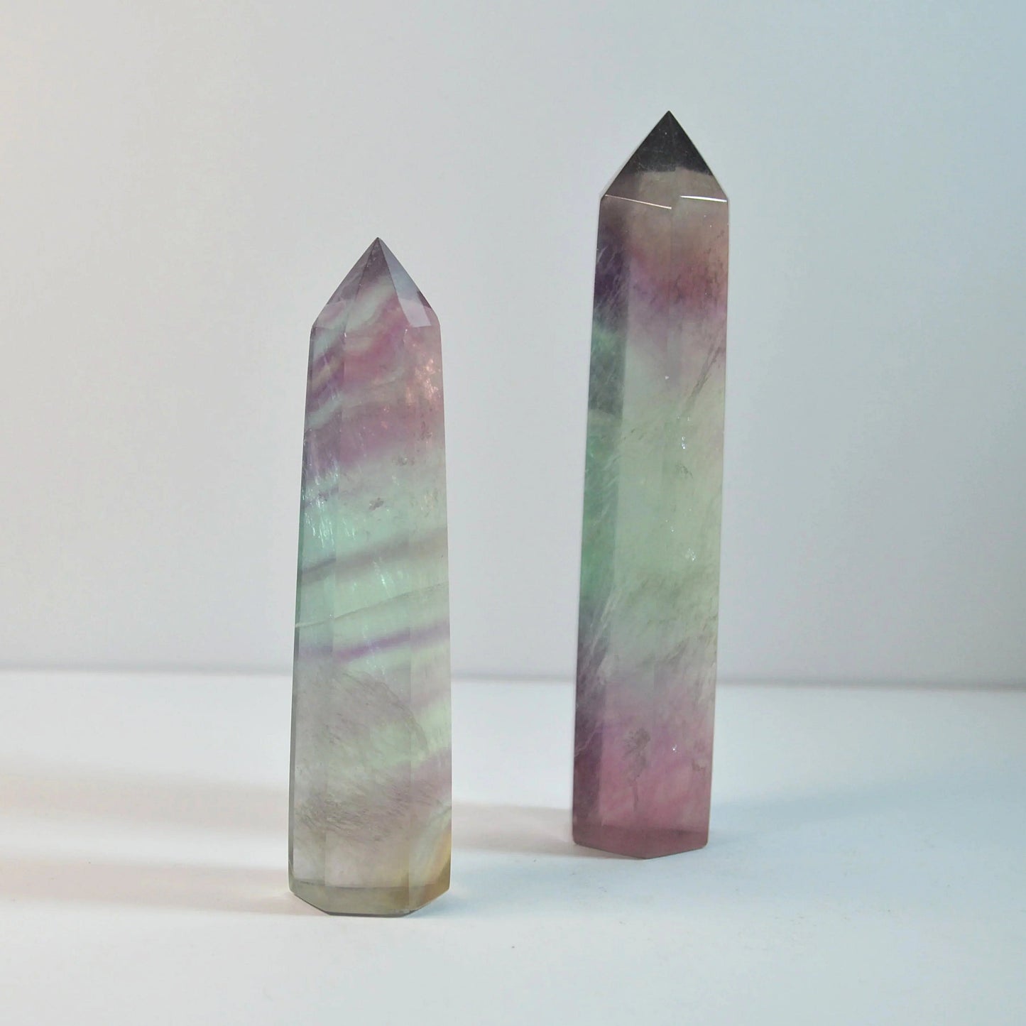 Regenbogenfluorit Turm