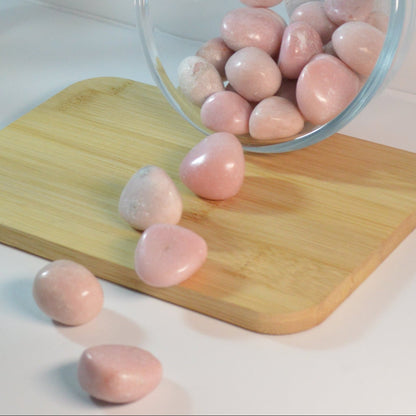 Pink Opal Trommelstein