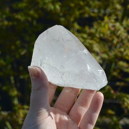 Natürliche Bergkristall Spitze, verschiedene Größen