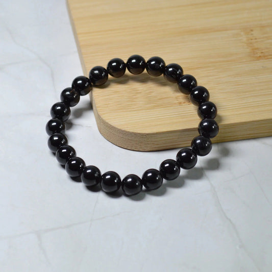 Schörl-Turmalin Armband - 6mm, 8mm