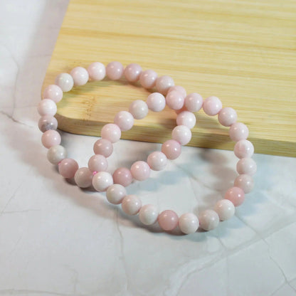 Pink Opal Armband - 8mm