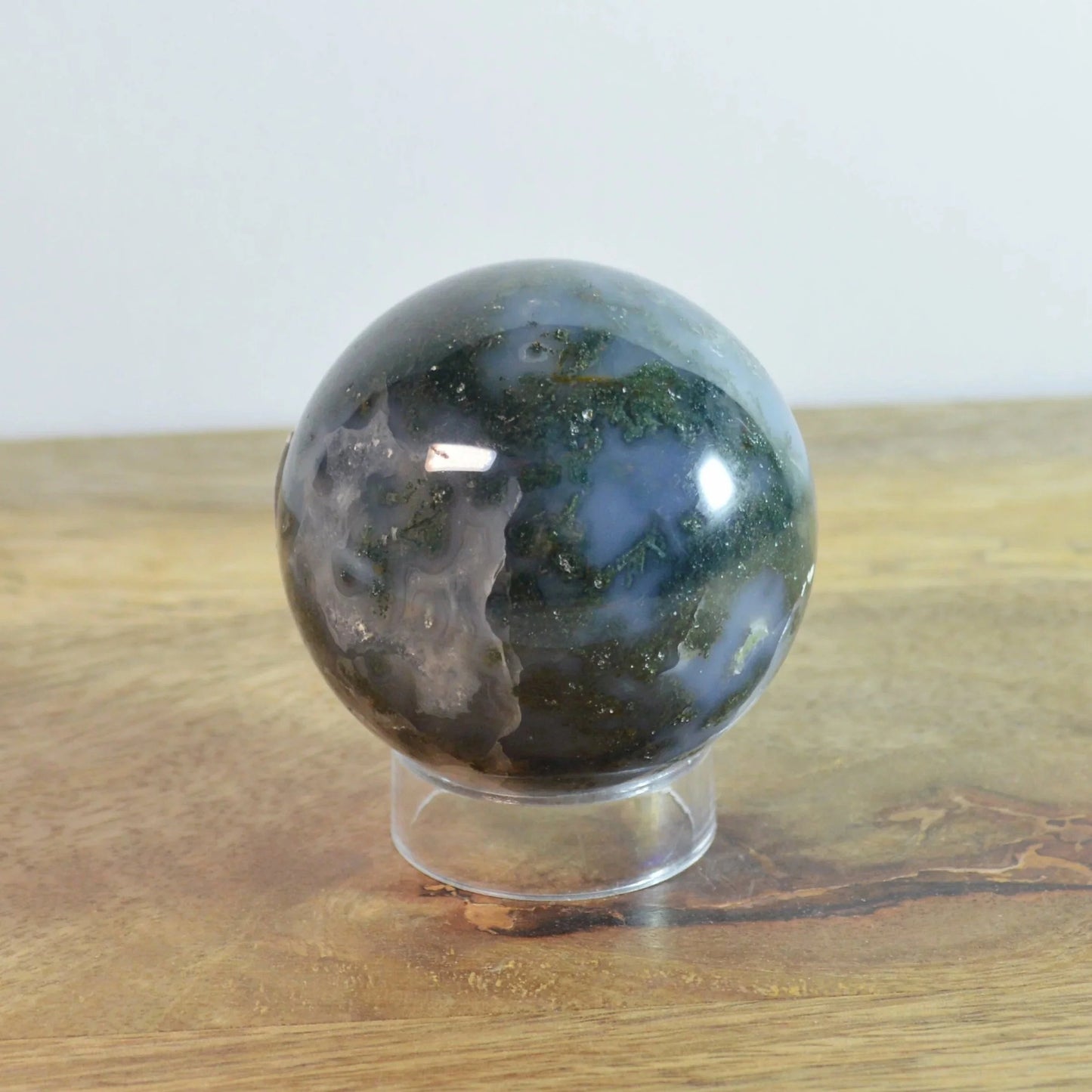 Moosachat Kugel, verschiedene Größen