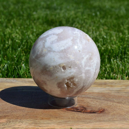 Kirschblütenachat Kugel, verschieden Größen