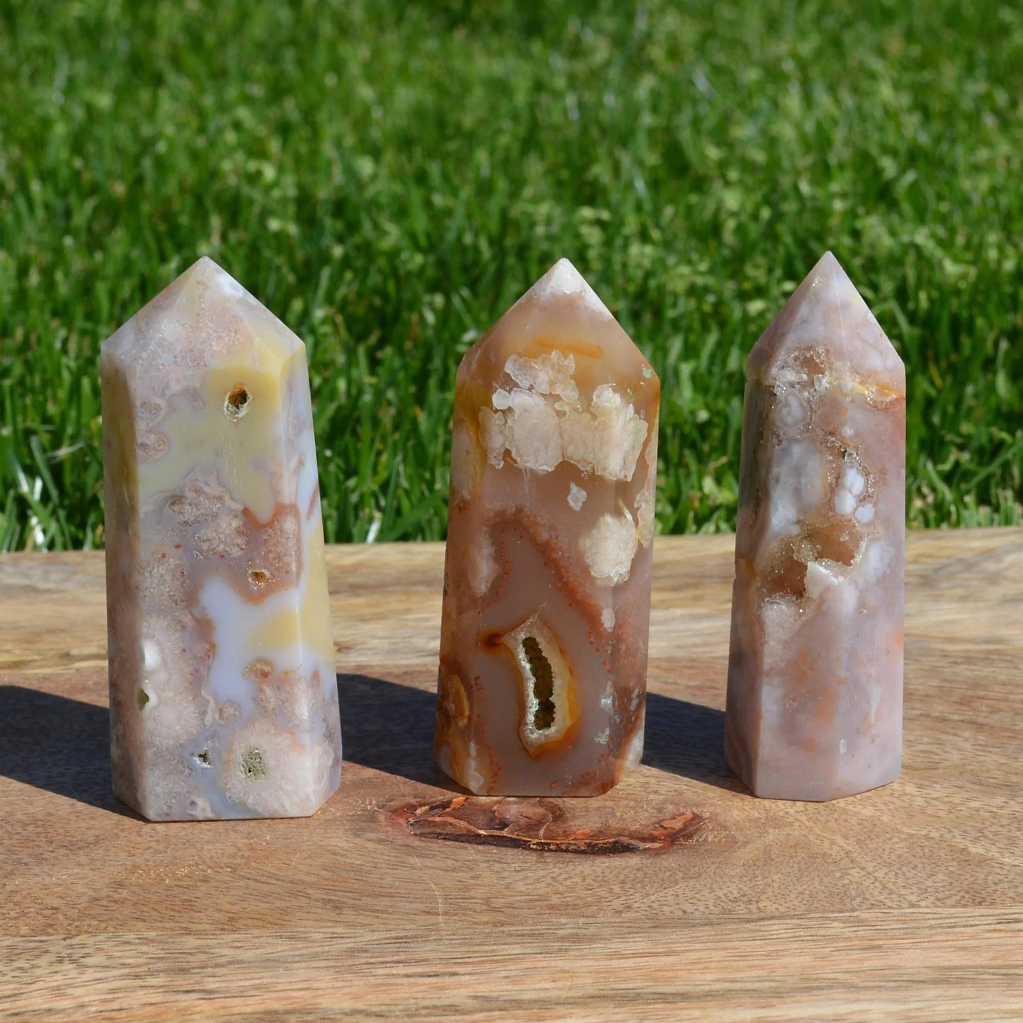 Kirschblütenachat Turm