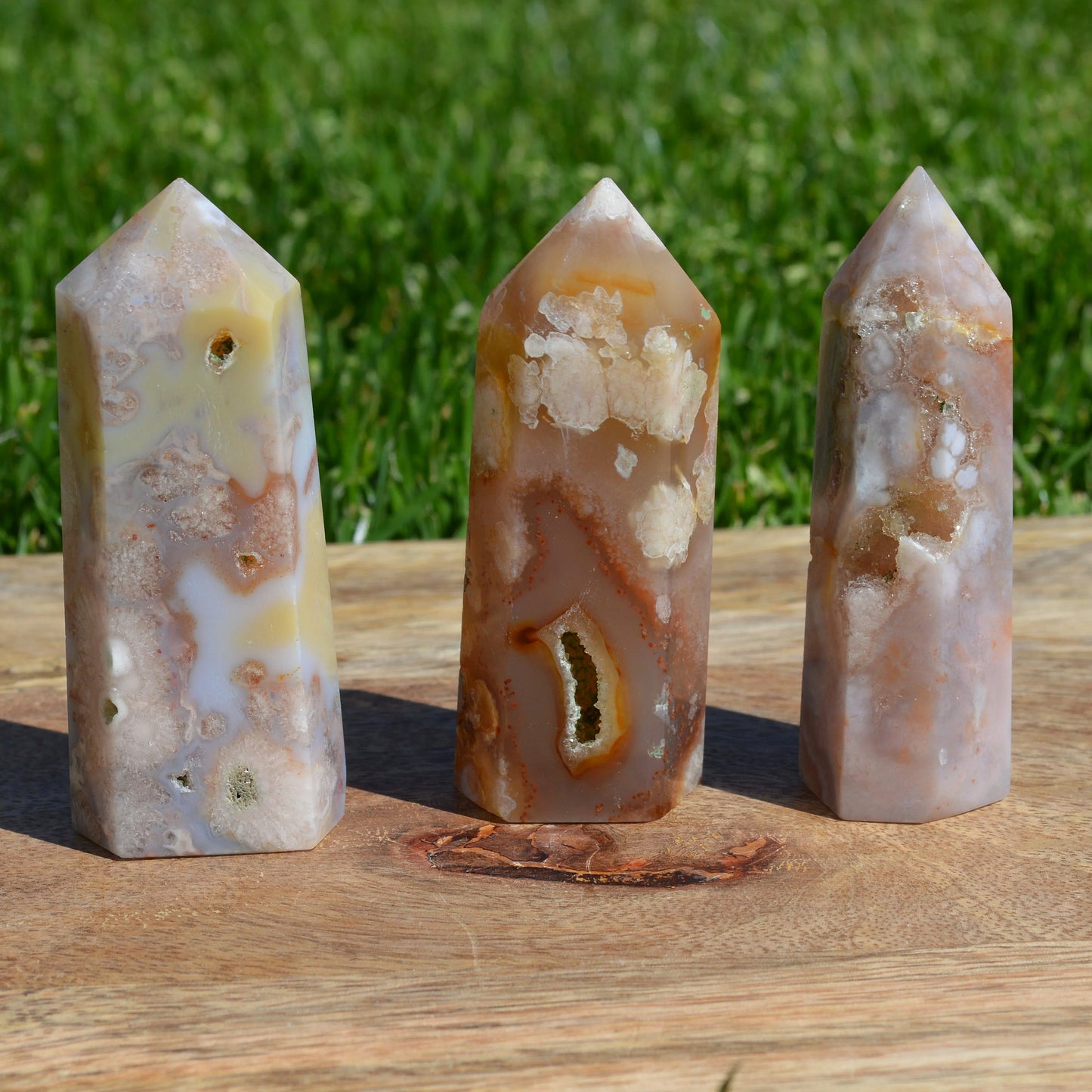 Kirschblütenachat Turm