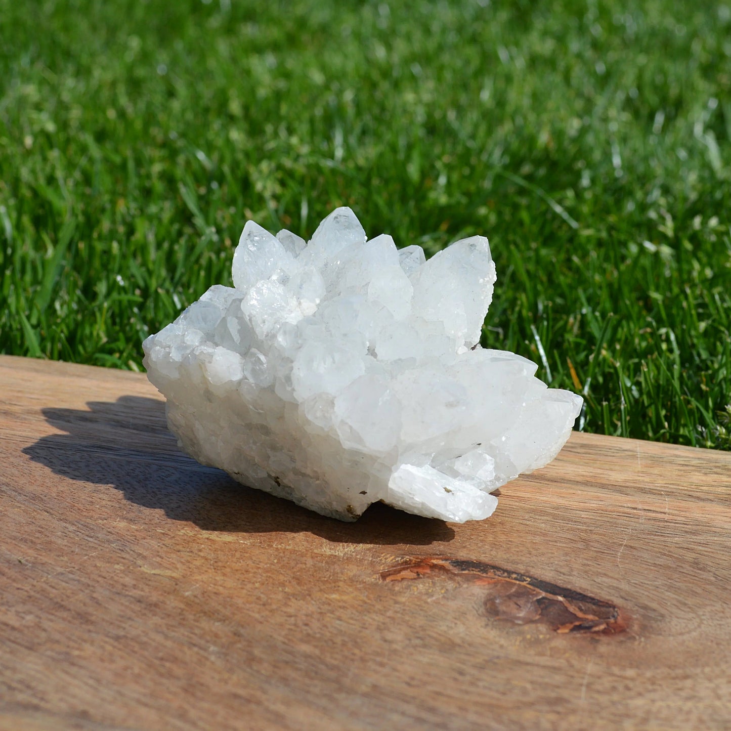 Bergkristall Stufe mit Pyrit (Klein)