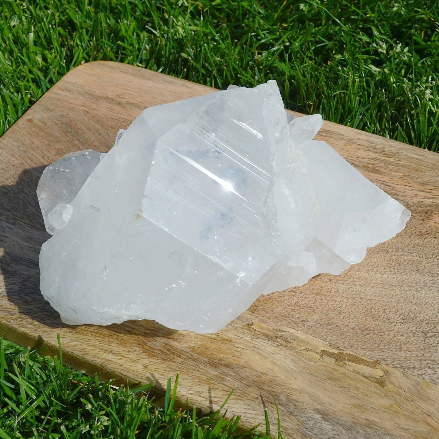 Bergkristall Stufe mit Regenbögen 1,84Kg