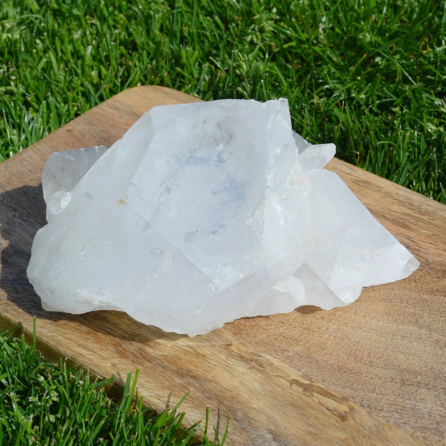 Bergkristall Stufe mit Regenbögen 1,84Kg