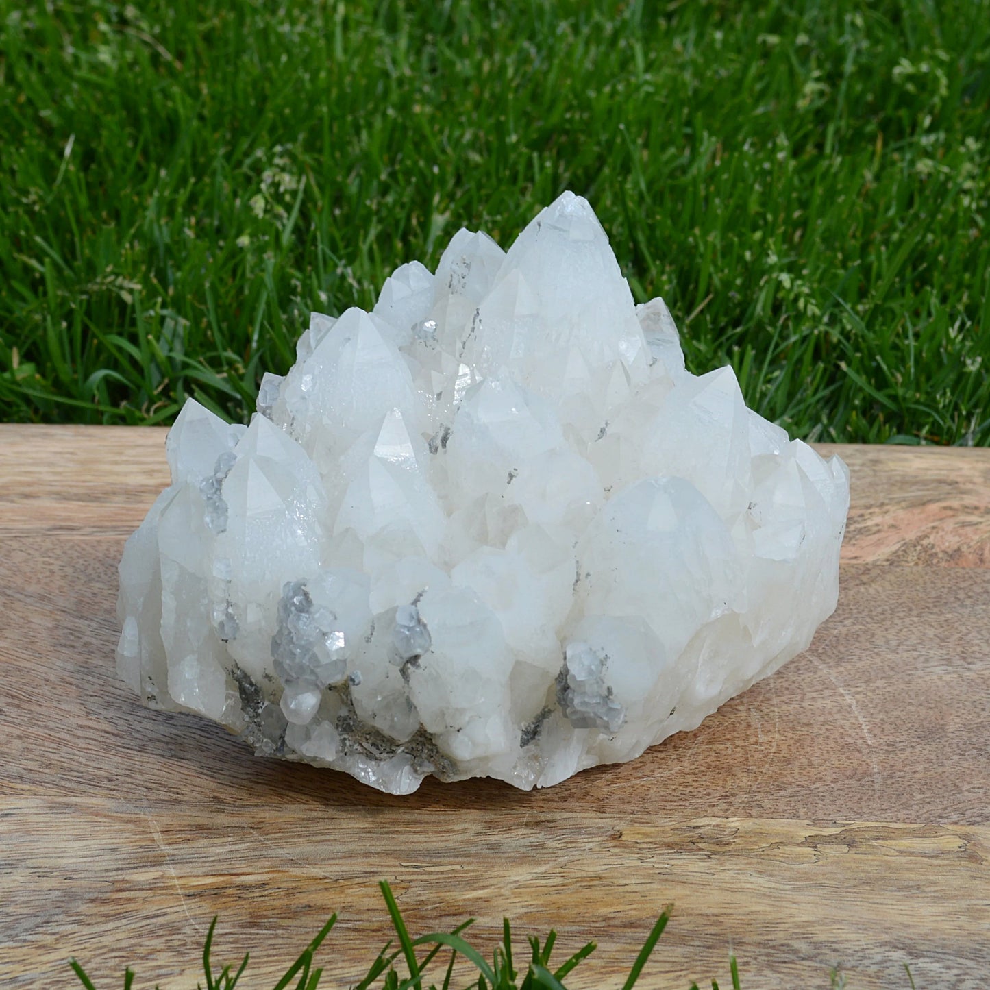 Bergkristall Calcit Stufe 1,46Kg