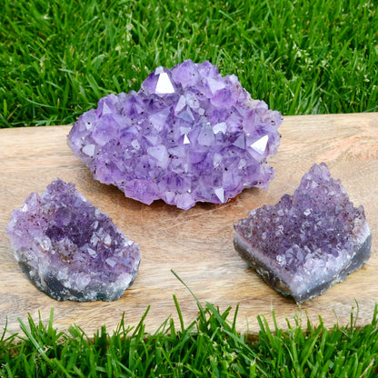 Amethyst Drusenstücke, wähle deinen Favoriten