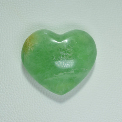 Grüner Fluorit Herz